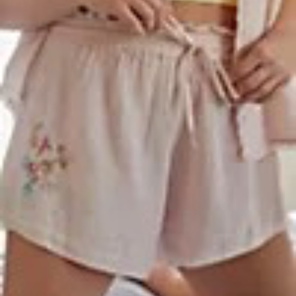 NWT Anthropologie Pink Romily Sleep Shorts XL - Picture 3 of 4